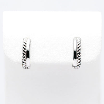 <tc>Yellow Gold x White Gold Earrings ｜ EX04341</tc>