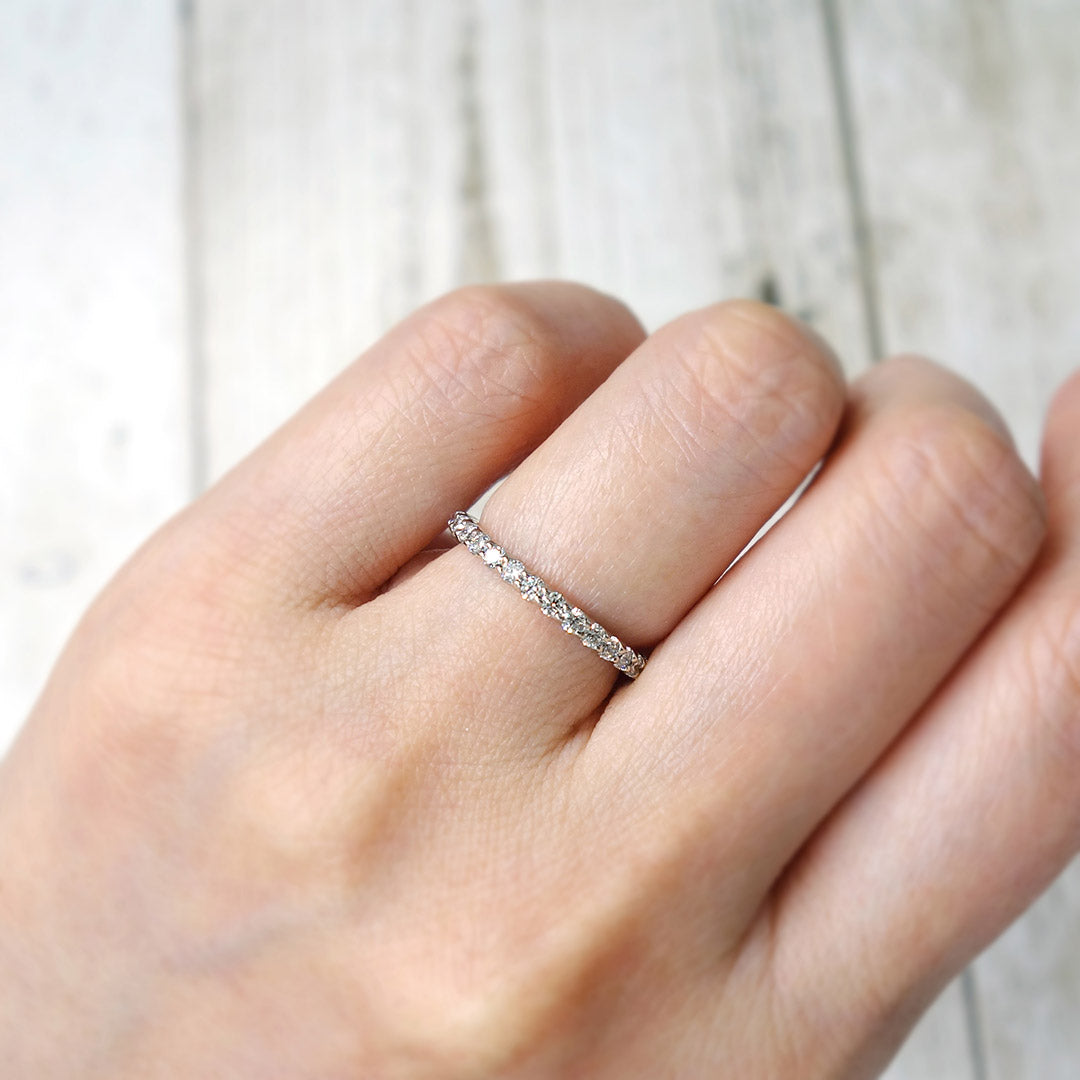 <tc>Diamond Half Eternity Ring | RD03177</tc>