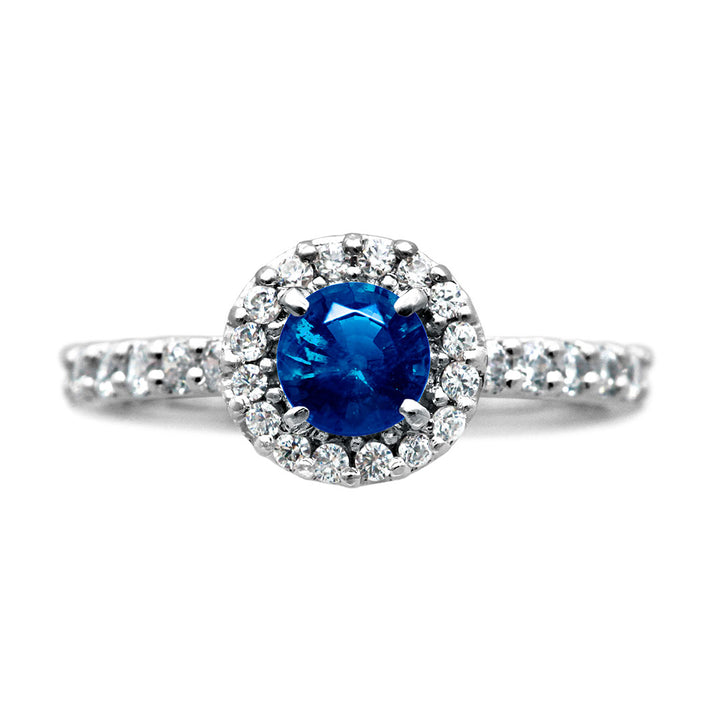 Engagement ring sapphire (cornflower) ｜ HD02532SA