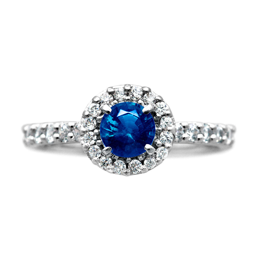 Engagement ring sapphire (cornflower) ｜ HD02532SA
