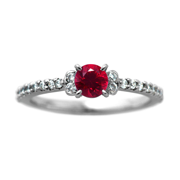 Engagement ring Ruby (unheated & pigeon blood) ｜ HD02575RU