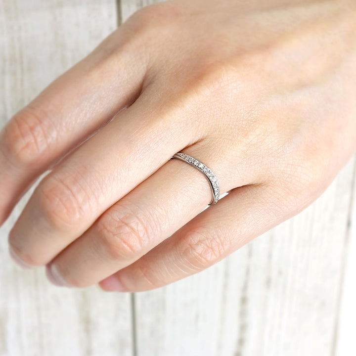 <tc>Diamond Half Eternity Ring | RD03182</tc>
