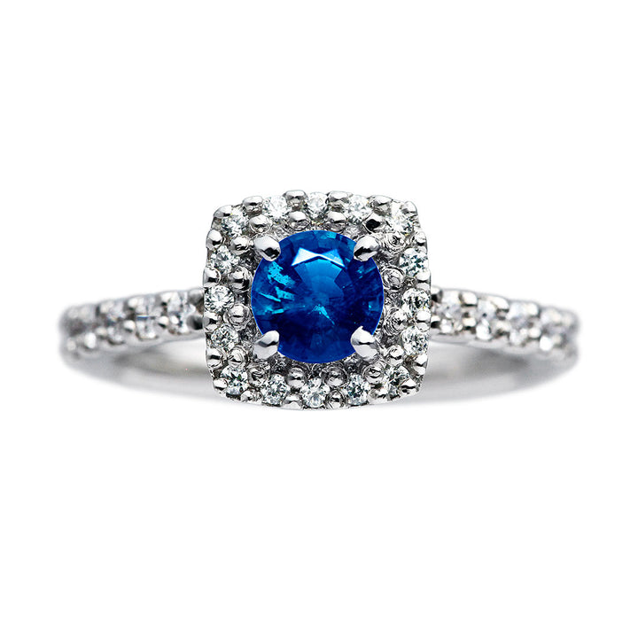 Engagement ring sapphire (cornflower) ｜ HD02791SA