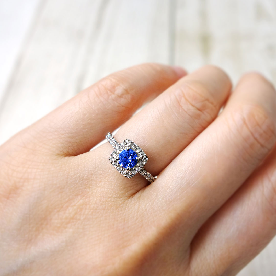 Engagement ring tanzanite ｜ HD02791TZ