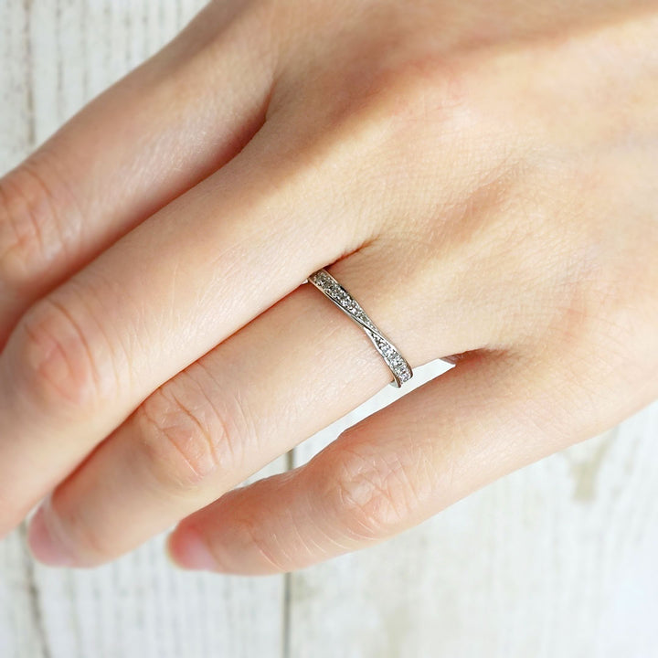 <tc>Diamond Half Eternity Ring | RD03182</tc>