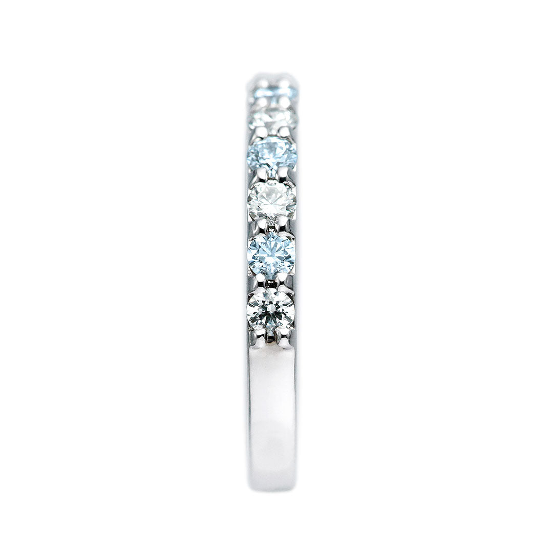 Half eternity ring (blue diamond) ｜ HD02855-IB6