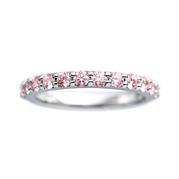 Half eternity ring (pink diamond) ｜ HD02855-PD12