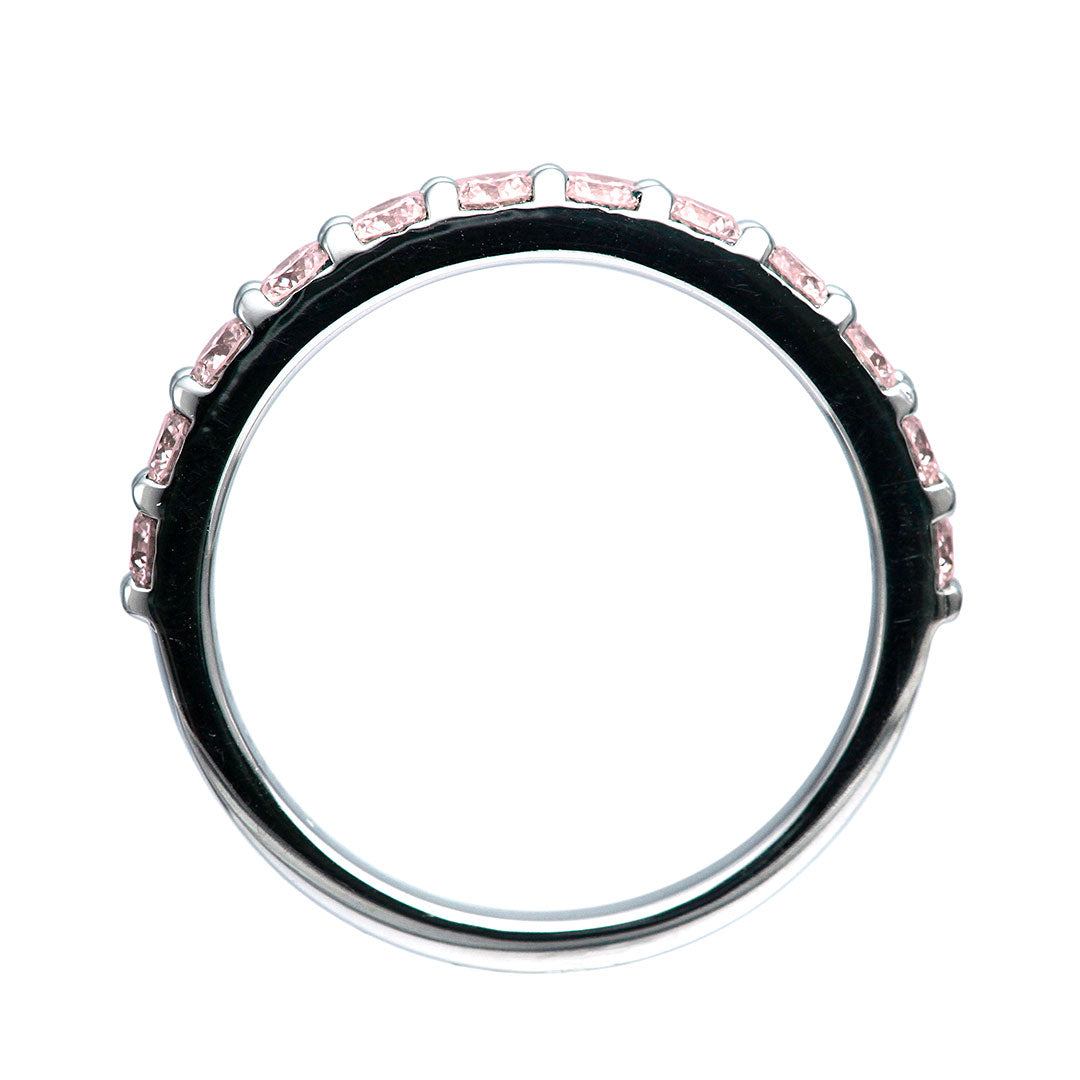 Half eternity ring (pink diamond) ｜ HD02855-PD12