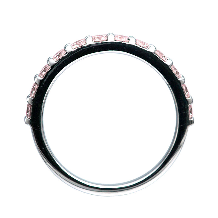 Half eternity ring (pink diamond) ｜ HD02855-PD12