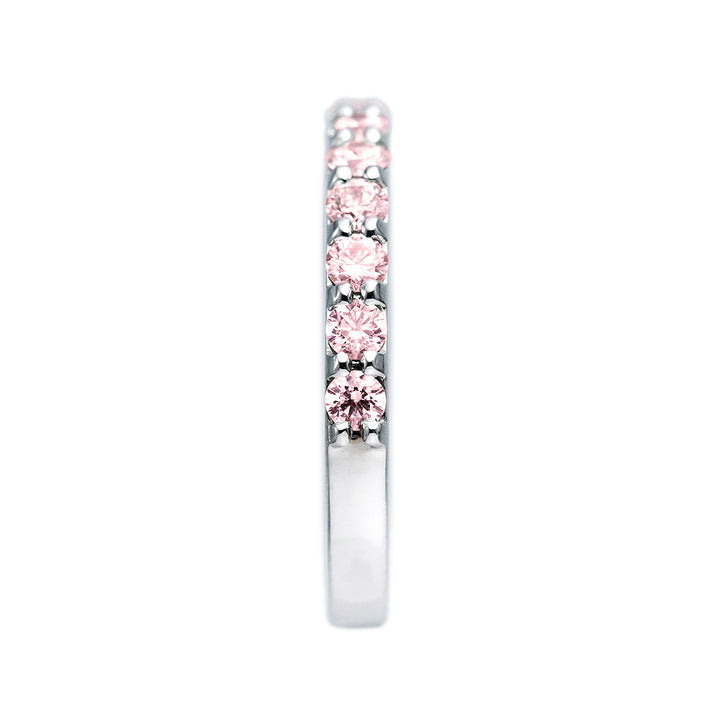 Half eternity ring (pink diamond) ｜ HD02855-PD12