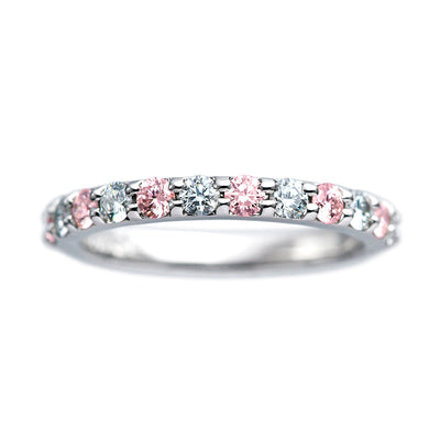 <tc>Half Eternity Ring (Pink Diamond)｜ HD02855-PD6</tc>
