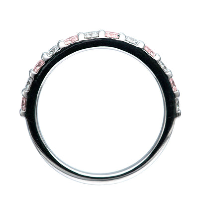 <tc>Half Eternity Ring (Pink Diamond)｜ HD02855-PD6</tc>