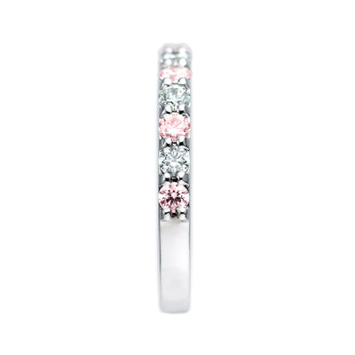 <tc>Half Eternity Ring (Pink Diamond)｜ HD02855-PD6</tc>