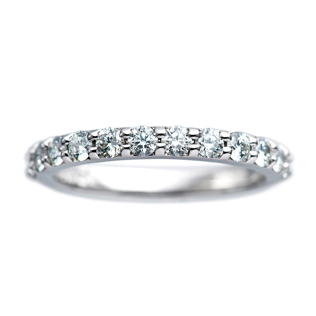Diamond half eternity ring | RD03251