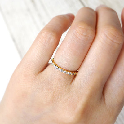 Half Eternity Ring | HDK2155B
