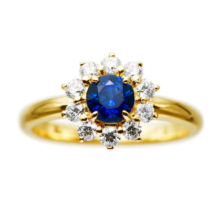 <tc>Engagement ring sapphire | HDK2885SA</tc>