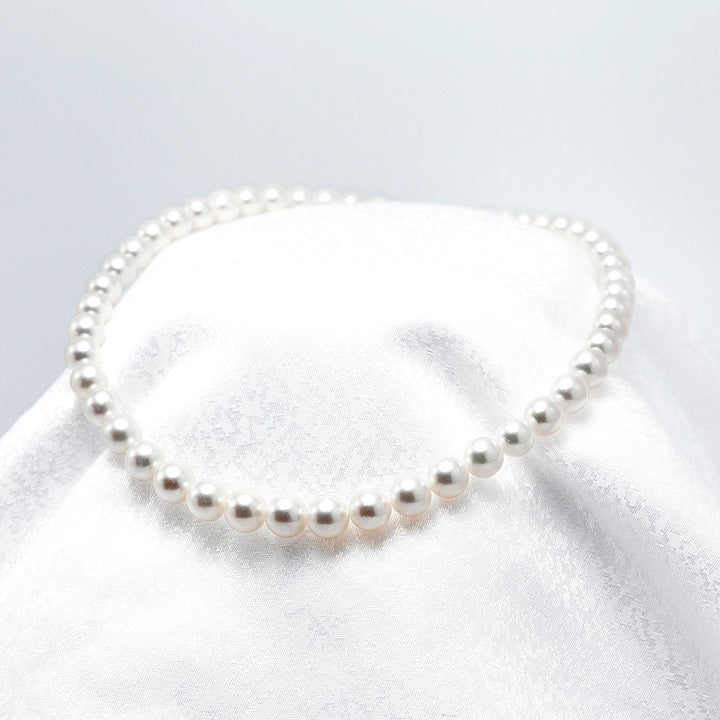 Akoya pearl necklace | 6.5-9.0mm | NJ02611