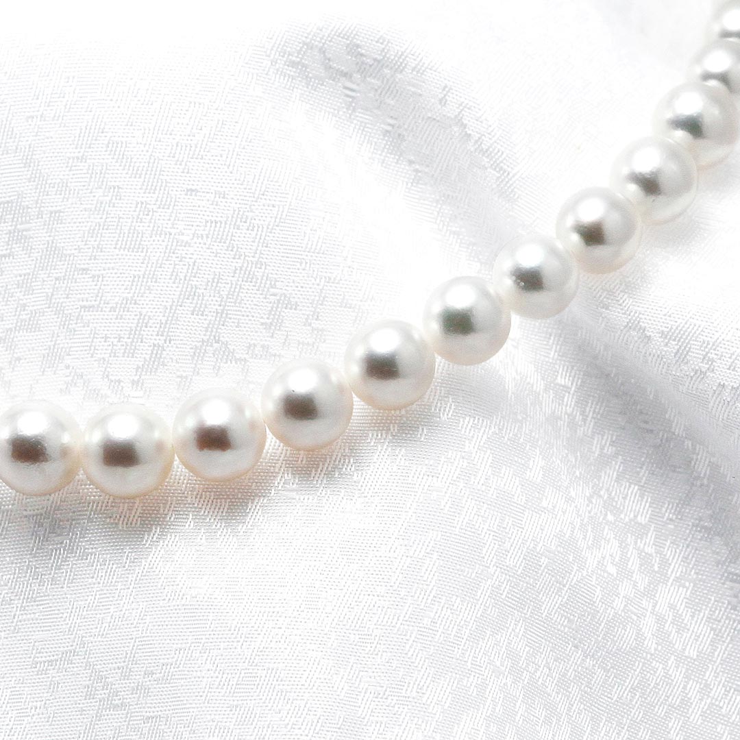 Akoya pearl necklace | 6.5-9.0mm | NJ02611