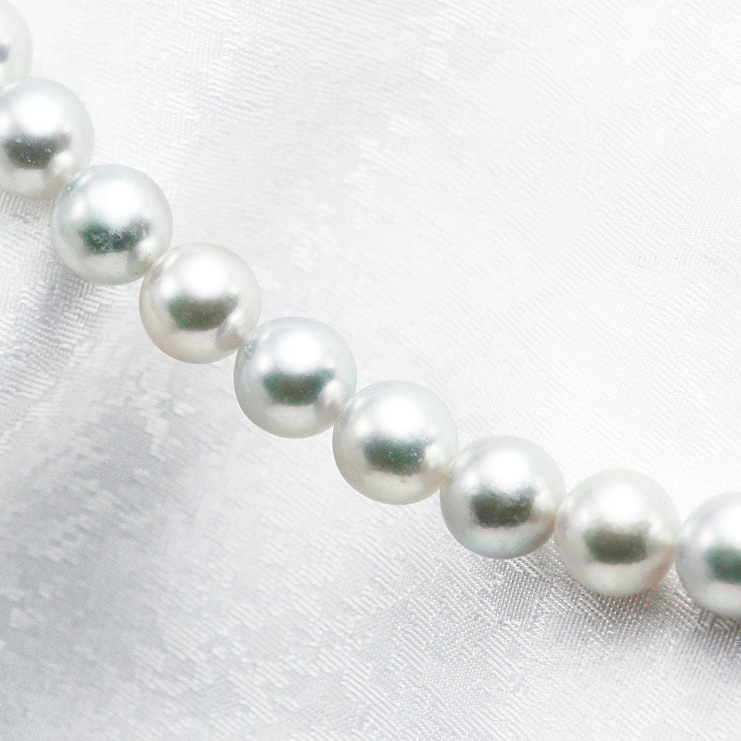 <tc>Akoya pearl flower beads necklace | 8.5-9.0mm | NJ04240</tc>