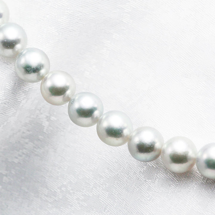 <tc>Akoya pearl flower beads necklace | 8.5-9.0mm | NJ04240</tc>