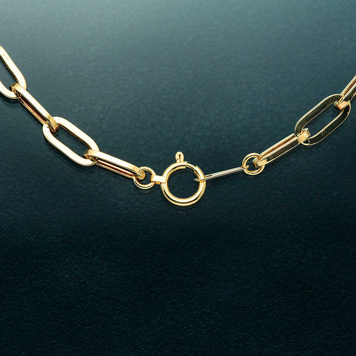 Yellow gold necklace | NK09245