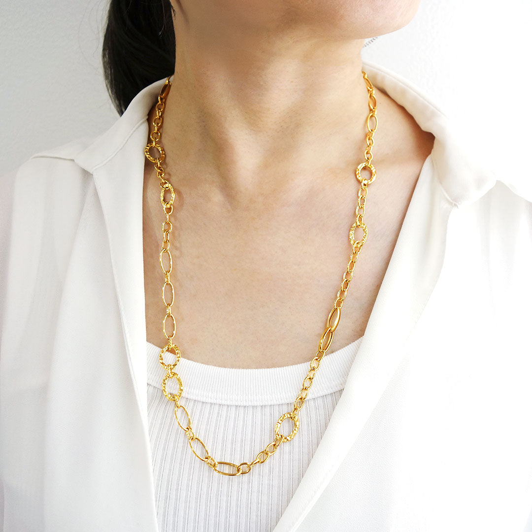 イエローゴールド ネックレス ｜ NK09251