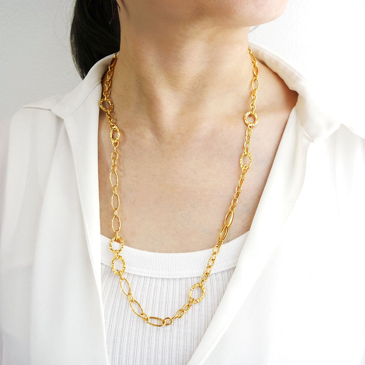 イエローゴールド ネックレス ｜ NK09251