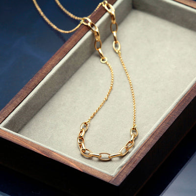 Yellow Gold Necklace | NK09212