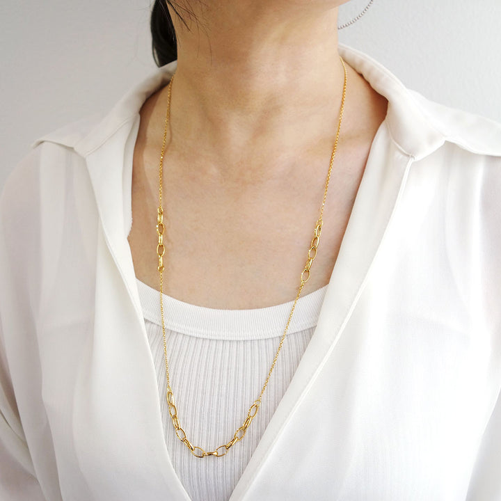 イエローゴールド ネックレス ｜ NK09256