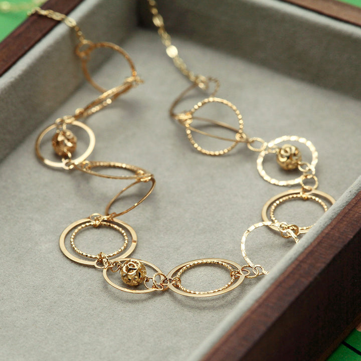 イエローゴールド ネックレス ｜ NK09263