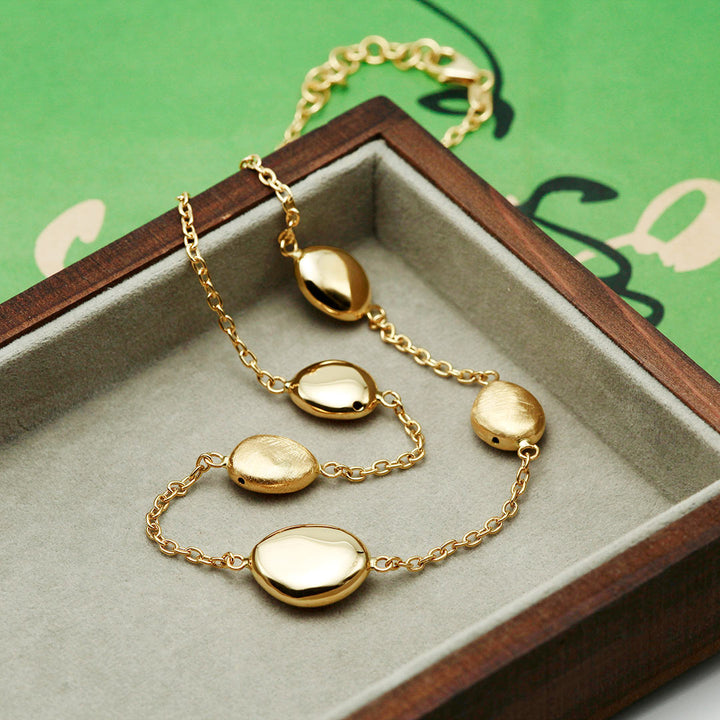 <tc>Yellow gold Necklace | NK09276</tc>