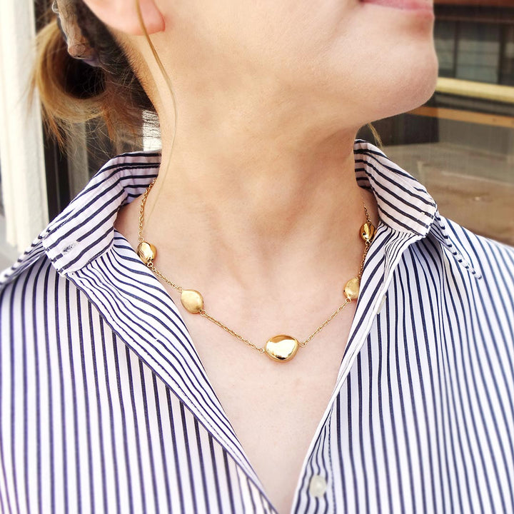 <tc>Yellow gold Necklace | NK09276</tc>