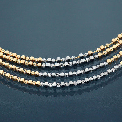 <tc>Yellow Gold × White Gold Necklace ｜ NKW0129</tc>