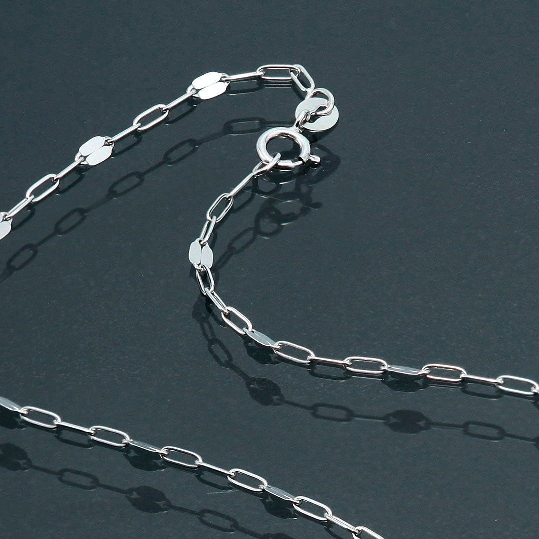 White gold necklace | NW00649