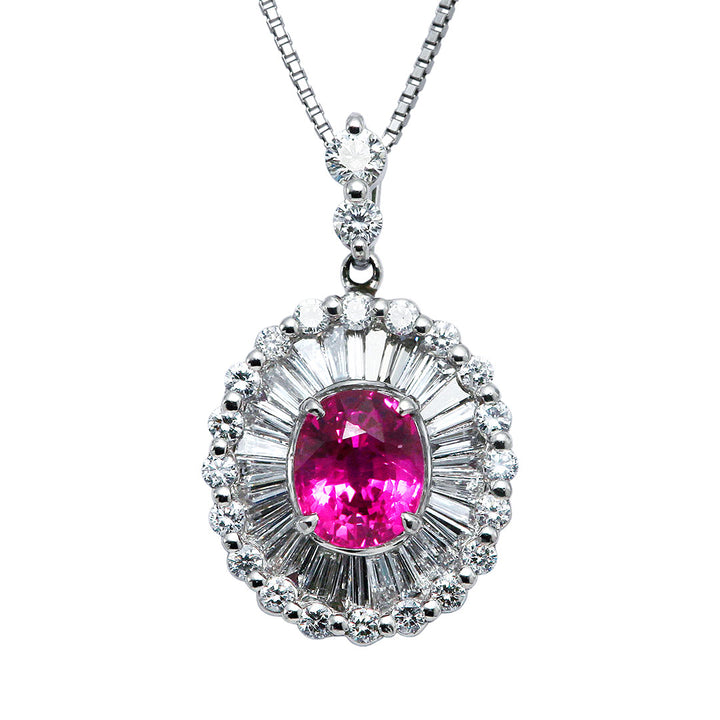Ruby Pendant Necklace | OGT1718