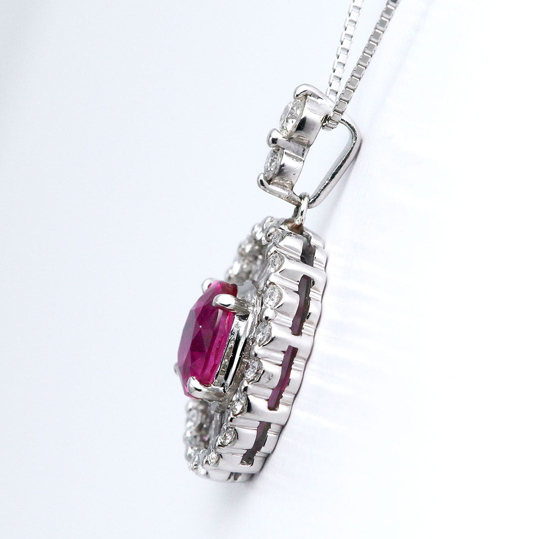 Ruby Pendant Necklace | OGT1718