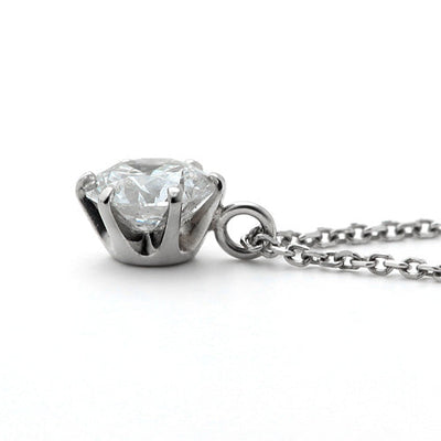 一粒ダイヤモンド ネックレス ｜ PD03602 <br>(0.757ct/F/SI1/EX)