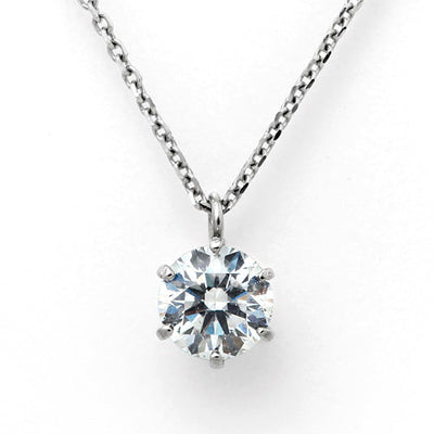 Single diamond necklace ｜ PD03609 (0.419ct/F/SI1/VG)