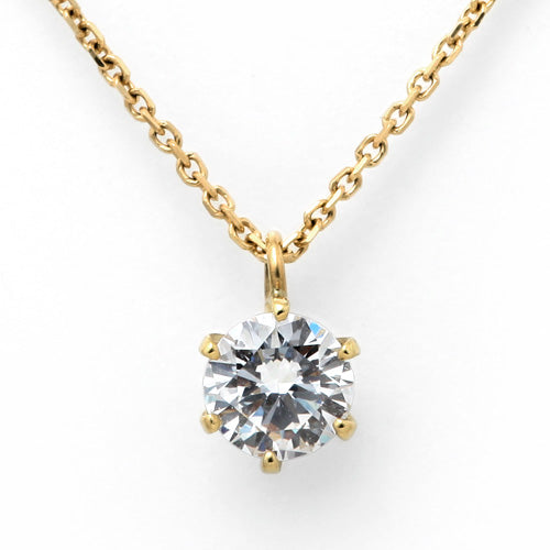 <tc>SIngle Diamond Necklace ｜ PD03579 (0.505ct/F/SI2/VG)</tc>