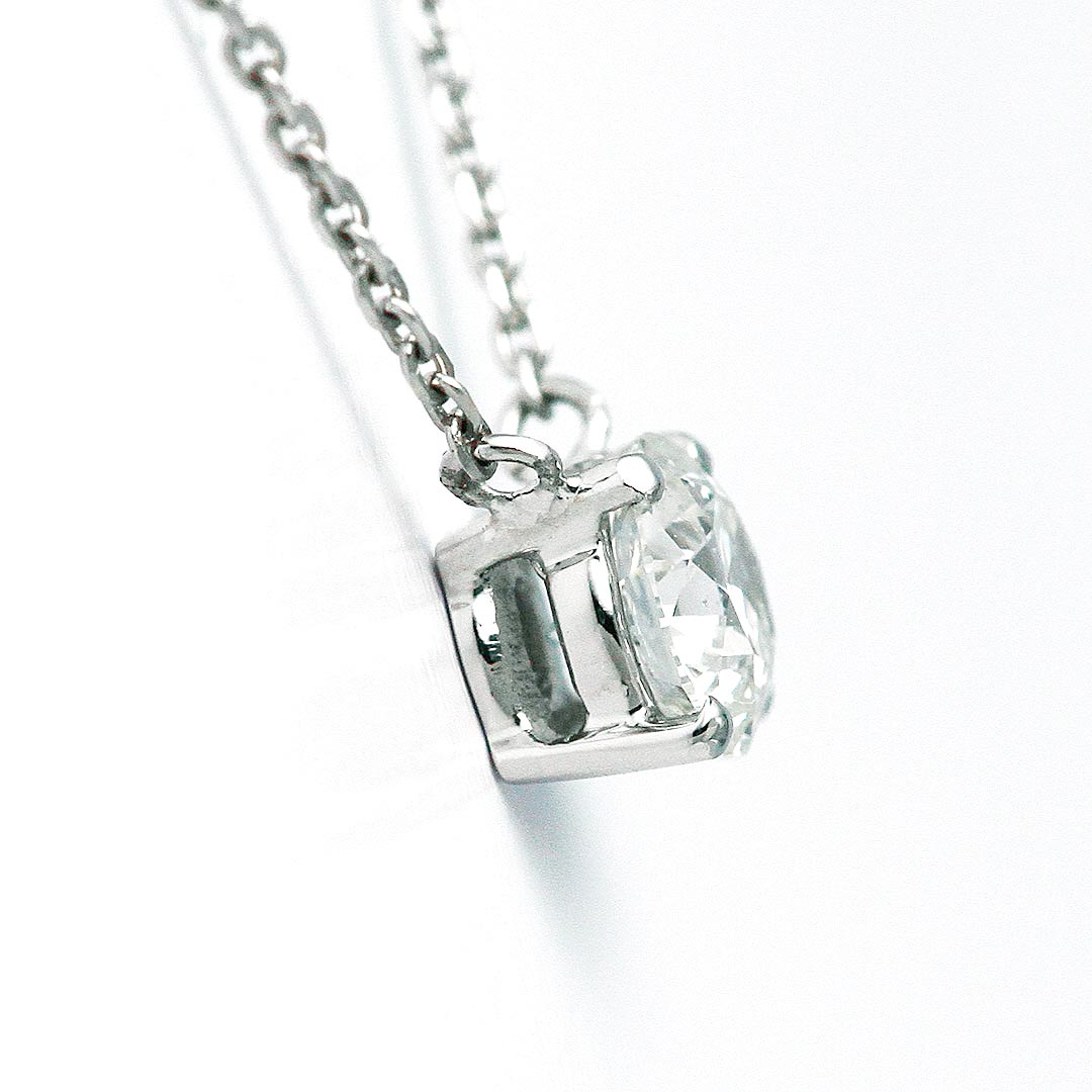 一粒ダイヤモンド ネックレス ｜ PD03565     (0.402ct/F/SI1/VG)