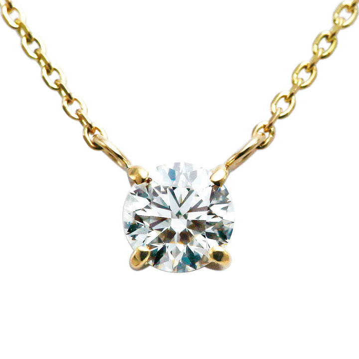 Solitaire Diamond Necklace | PD03573 (0.436ct/E/SI1/VG)