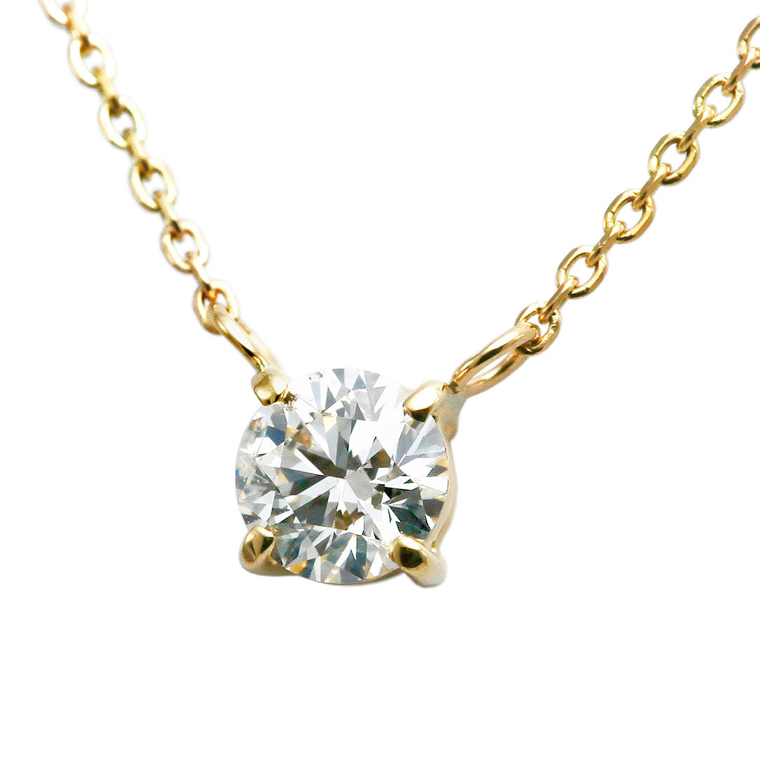 <tc>Single diamond necklace ｜ PD03507 (0.301ct/I/SI2/EX)</tc>