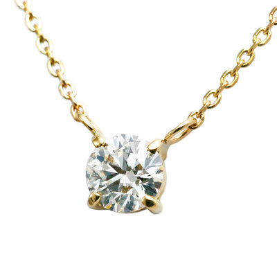 <tc>Single diamond necklace ｜ PD03507 (0.301ct/I/SI2/EX)</tc>