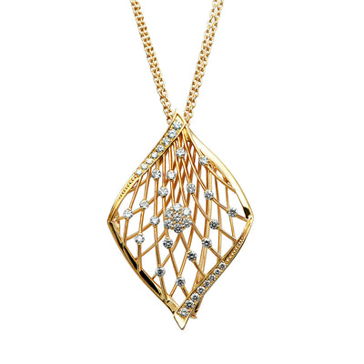 Diamond Necklace & Brooch | PD03513