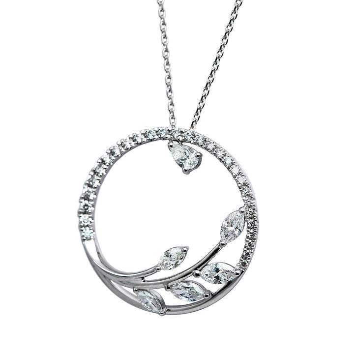 Diamond pendant top ｜ PD03535