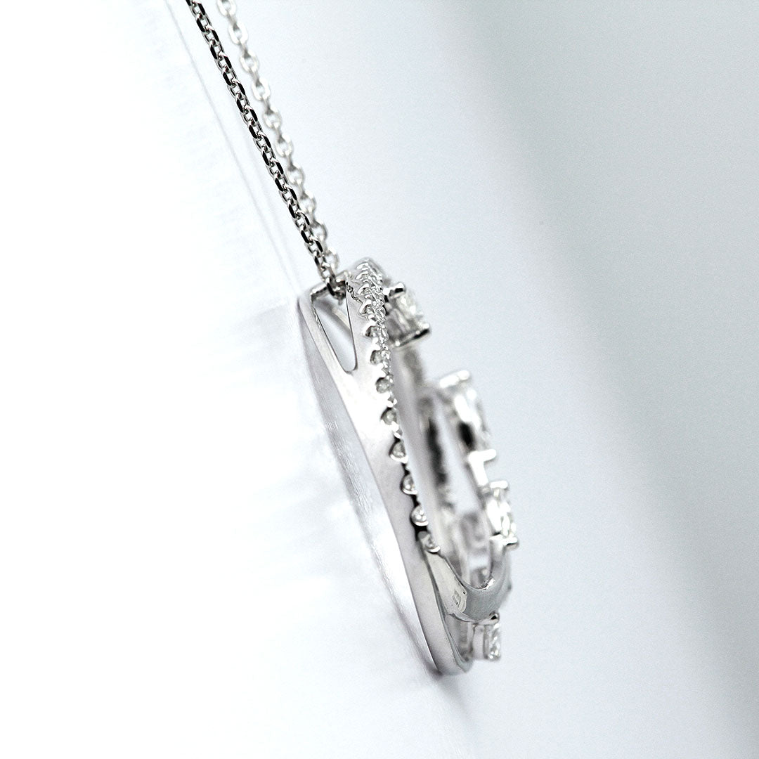 Diamond pendant top ｜ PD03535