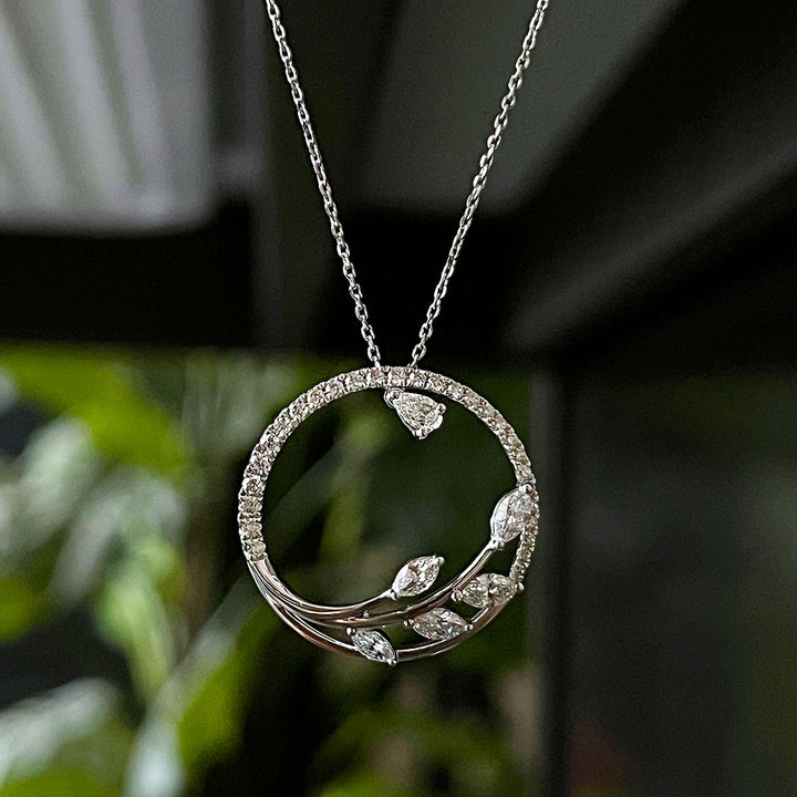 Diamond pendant top ｜ PD03535