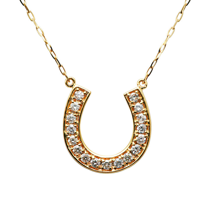 Horseshoe diamond necklace ｜ PD03616