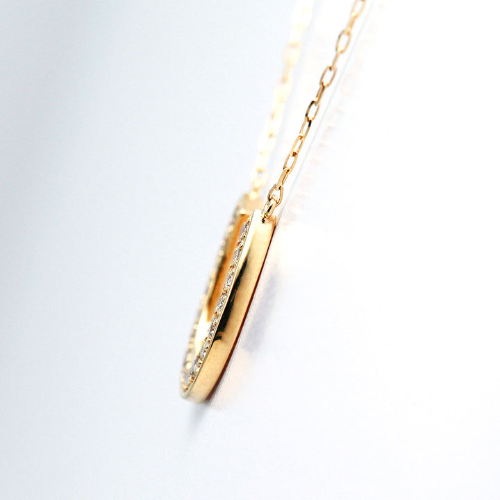 Horseshoe diamond necklace ｜ PD03616