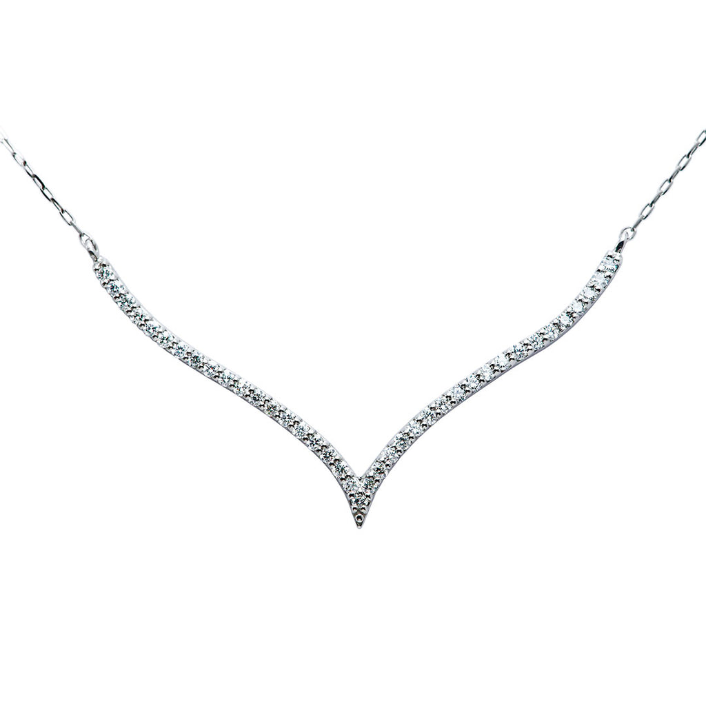 Diamond necklace PD03629 HOUJUDO